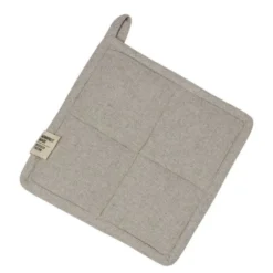 Vide grytelapp 20x20 cm lin