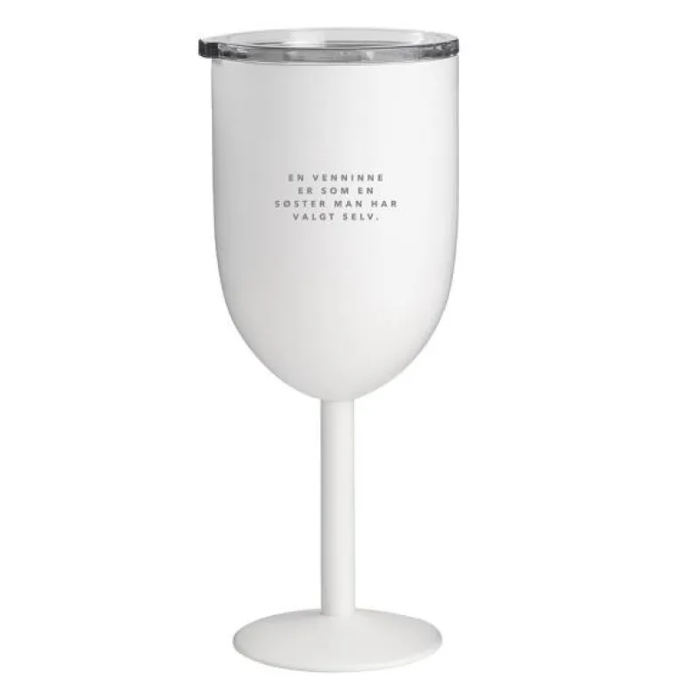 Vinglass termo VENNINNE 40 cl hvit