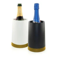 Vinkjøler med separat gel svart/gull