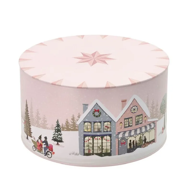 Vinter kakebokssett 2 deler crystal rose + ice blue