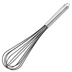 Visp m/belegg 30 cm rustfritt stål
