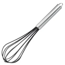 Visp m/belegg 25 cm rustfritt stål