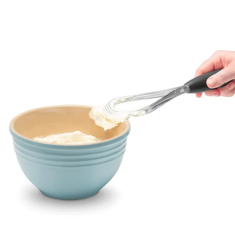 Visp sammenleggbar 3 posisjoner 23 cm svart