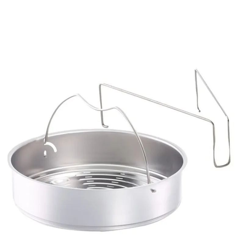 Vitavit dampkurv m/stativ til trykkoker 26 cm perforert