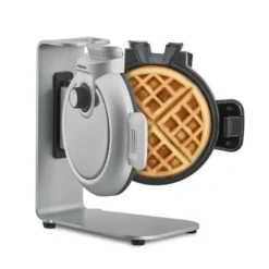 WaffleUp belgisk vaffeljern 18 cm stål/svart