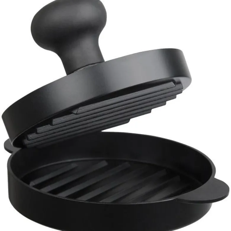 Wallberg hamburgerpress 11,5 cm svart