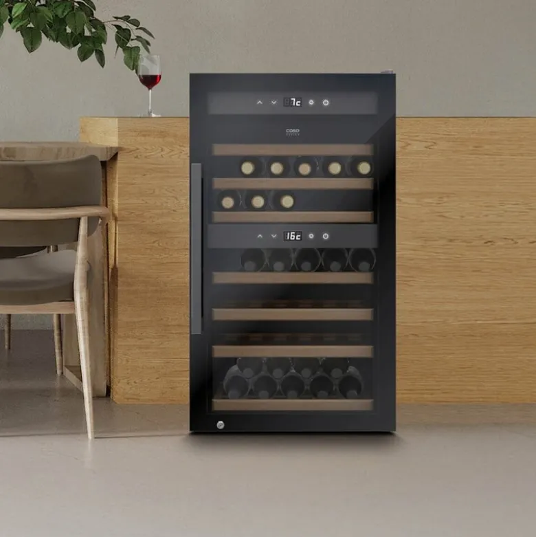 WineExclusive vinskap 66 flasker svart