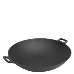 Wokpanne støpejern 37 cm