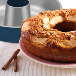 Xbake kakeform m/ kjegle 25 cm blå