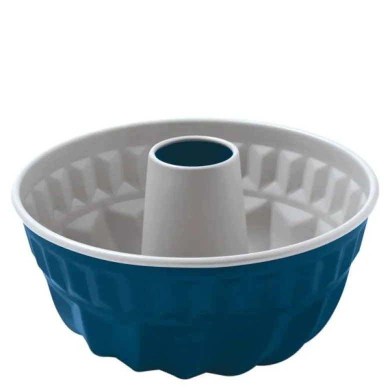 Xbake kakeform mønster og kjegle 23 cm blå